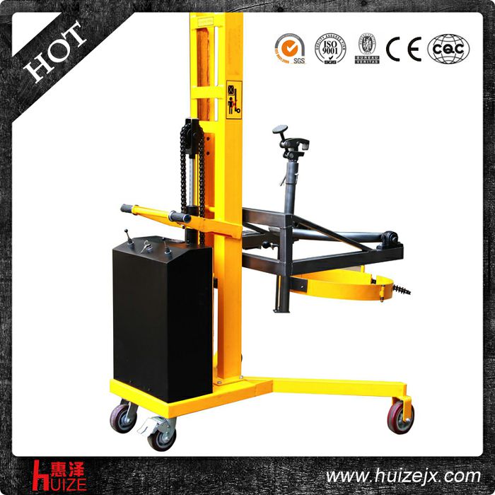 半電動(dòng)油桶車（直角腿，夾鐵桶翻轉(zhuǎn)）2